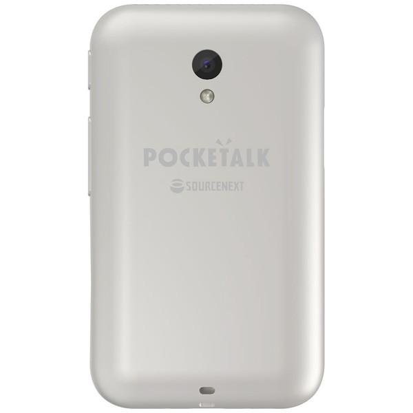 ソースネクスト 通訳＋カメラ翻訳 POCKETALK ポケトーク S（グローバル通信2年付き） ホワイト PTSGW |  | 04