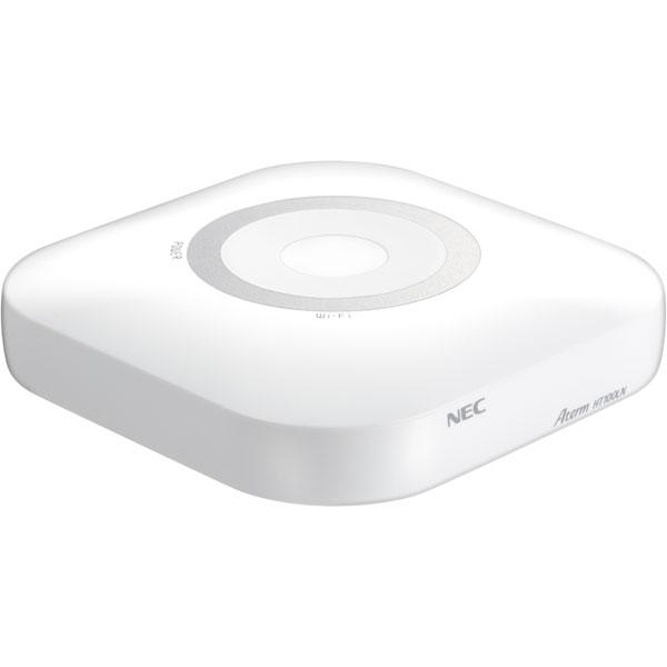 NECPF 【SIMフリー】Aterm HT100LN ホワイト [PA-HT100LN-SW] LTE/Wi-Fi［無線ac/n/a(5GHz) n/g/b(2.4GHz)］nanoSIMｘ1　 SIMフリ 【864】 [振込不可] | NEC | 01