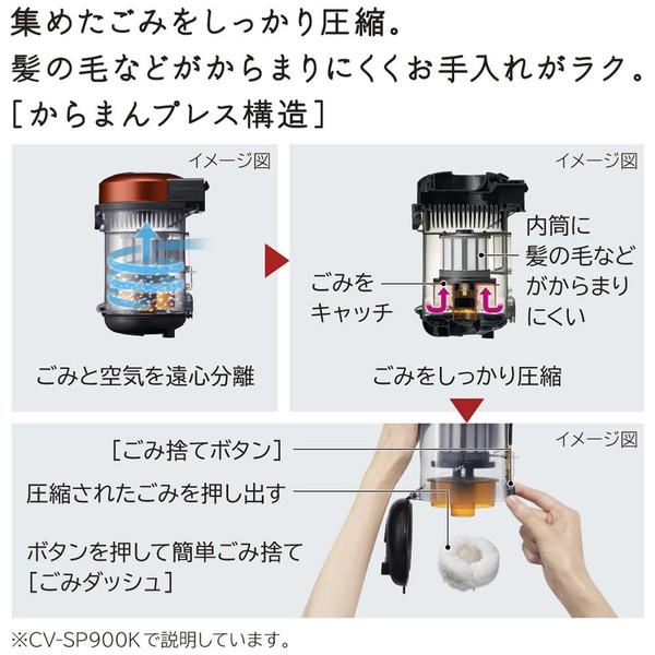 HITACHI(日立) サイクロン掃除機 パワかるサイクロン ホワイト CV-SV90K-W サイクロン式 /コード式 | 日立 | 05