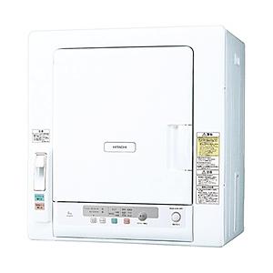 HITACHI(日立) 衣類乾燥機  ピュアホワイト DE-N60HV-W ［乾燥容量6.0kg /電気式(50Hz/60Hz共用)］ 【お届け日時指定不可】 | 日立