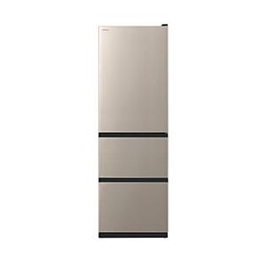 022 日立　ゴールドカラー　超大人気商品！！！ 3ドア　一人暮らしオススメ☆ 日立（HITACHI） 冷蔵庫 Vタイプ ライトゴールド R-V38YL-N ［幅60cm