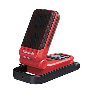 Panasonic(パナソニック) Ｐａｎａｓｏｎｉｃ　工事用　充電ワイヤレススピーカー　ＵＳＢ端子付き　赤   EZ37C5-R | Panasonic
