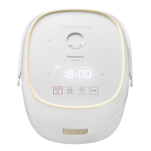 Panasonic(パナソニック) 炊飯器  ホワイト SR-KT060-W ［3.5合 /IH］ | Panasonic | 01