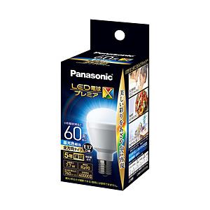 Panasonic(パナソニック) LED電球 7.7W プレミアX  LDA8DDGE17SZ6 ［E17 /一般電球形 /60W相当 /昼光色 /1個 /全方向タイプ］ | Panasonic