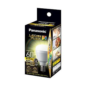 Panasonic(パナソニック) LED電球 8.2W プレミアX  LDA8WWDGE17SZ6 ［E17 /一般電球形 /60W相当 /温白色 /1個 /全方向タイプ］ | Panasonic