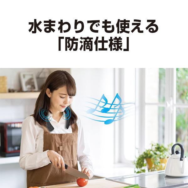 Panasonic(パナソニック) ネックスピーカー  ブラック SC-WN10-K ［防滴 /Bluetooth対応］ | Panasonic | 12