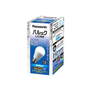 Panasonic(パナソニック) LED電球 4.2W パルック  LDA4DHS4 ［E26 /一般電球形 /40W相当 /昼光色 /1個 /下方向タイプ］ | Panasonic