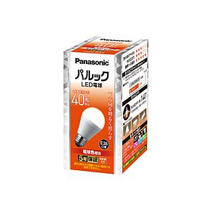Panasonic(パナソニック) LED電球 4.4W パルック  LDA4LHS4 ［E26 /一般電球形 /40W相当 /電球色 /1個 /下方向タイプ］ | Panasonic