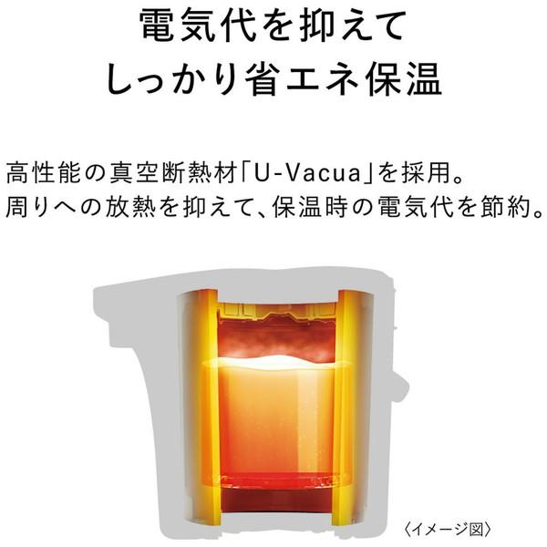 Panasonic(パナソニック) マイコン沸騰ジャーポット  ホワイト NC-BJ225-W ［2.2L］ | Panasonic | 02