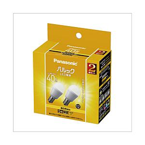 Panasonic(パナソニック) LED電球 [E17 /一般電球形 /40W相当 /温白色 /2個 /広配光タイプ] LDA4WWGE17SK42T | Panasonic