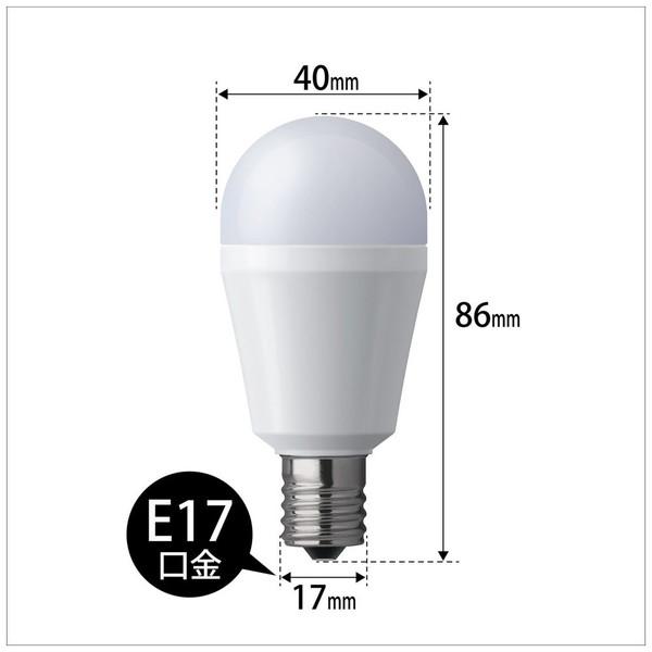 Panasonic(パナソニック) LED電球 [E17 /一般電球形 /60W相当 /電球色 /2個 /広配光タイプ] LDA7LGE17SK62T | Panasonic | 03