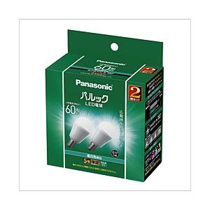 Panasonic(パナソニック) LED電球 [E17 /一般電球形 /60W相当 /昼白色 /2個 /広配光タイプ] LDA7NGE17SK62T | Panasonic