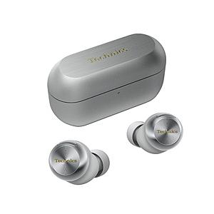 TECHNICS 完全ワイヤレスイヤホン  シルバー EAH-AZ100-S ［ワイヤレス(左右分離) /ノイズキャンセリング対応 /Bluetooth対応］ 【864】 | 