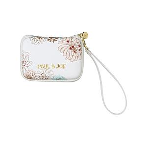 PAUL＆JOE モバイルポーチ [H82.0ｘW120.0ｘD38.0mm] ポール＆ジョー クリザンテーム・ホワイト DGA-PO01-WH [振込不可] | 