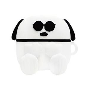 グルマンディーズ AirPods(第3世代)ケース シリコンケース ピーナッツ  ジョークール SNG-596D | gourmandise