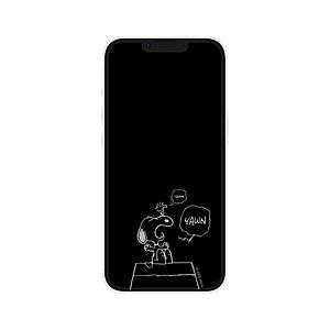 グルマンディーズ iPhone 14 / 13 / 13Pro ピーナッツ ガラススクリーンプロテクター | gourmandise