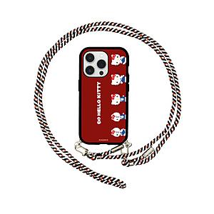 グルマンディーズ iPhone 15 Pro IIIIfit Loop サンリオ ケース  ハローキティ SANG-371KT 【864】 | gourmandise