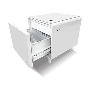 SMART TABLE（スマートテーブル）冷蔵庫機能付き　STB30 SAPPHIRE by LOOZER WHITE STB30 ［幅47cm /30L /1ドア /引き出しタイプ /2023年］ | ロイヤル