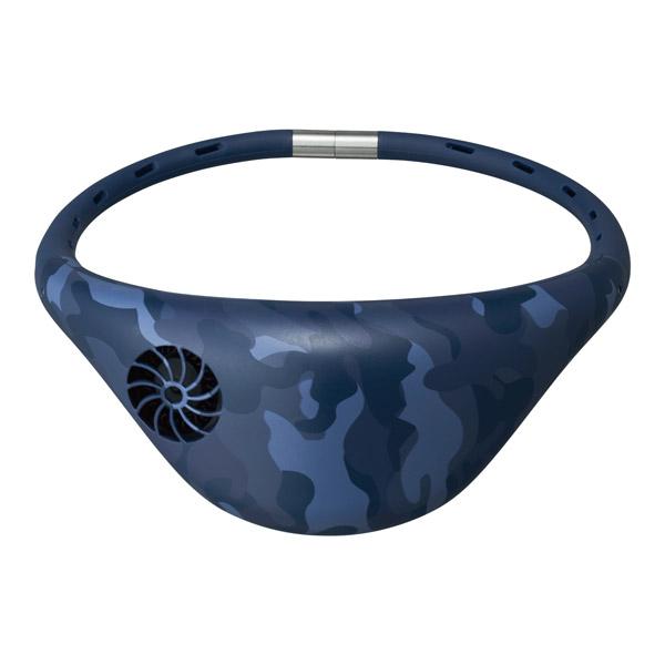 ドウシシャ Hooop ネックファン PIERIA ネイビー BFSV-02B-NV 【864】 [振込不可] | DOSHISHA | 01