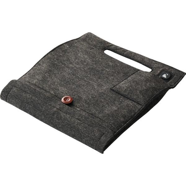 ドウシシャ 薄型足元ヒーター  チャコール WHXF05 【852】 | DOSHISHA