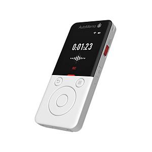 ソースネクスト 文字起こしAIボイスレコーダー オートメモR AutoMemo R ホワイト AMRWH | 