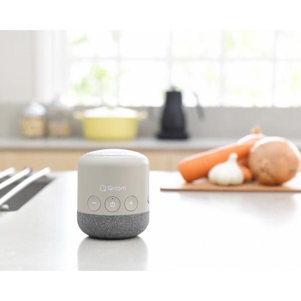 QRIOM テレビ用お手元スピーカー 2.4GHz ワイヤレス  ベージュ YTR-D500-BE |  | 01