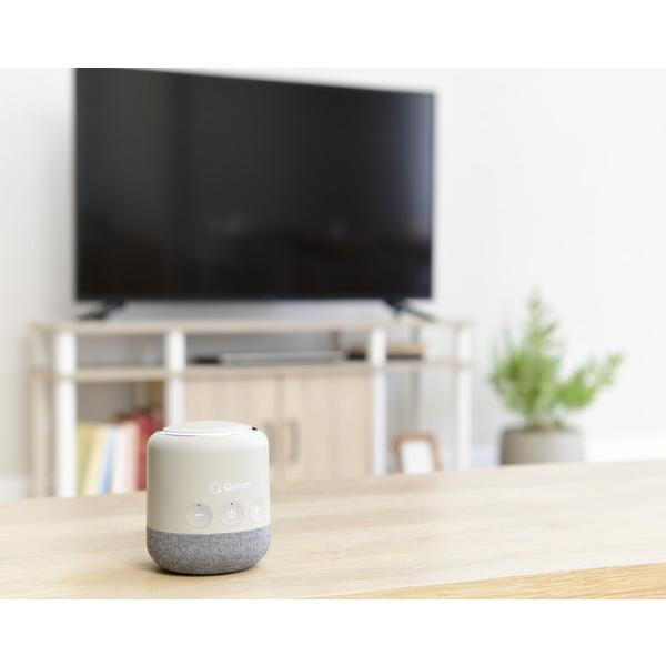 QRIOM テレビ用お手元スピーカー 2.4GHz ワイヤレス  ベージュ YTR-D500-BE |  | 05