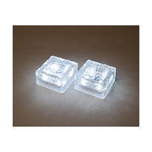 ヤマゼン LEDソーラーガーデンライト piccolo 【2個入り】 ホワイトタイプ GardenMaster  WKR-1027-WH | 山善