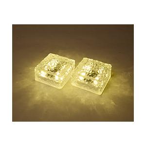 ヤマゼン LEDソーラーガーデンライト piccolo 【2個入り】 ゴールドタイプ GardenMaster  WKR-1027-GD | 山善