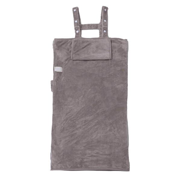 ヤマゼン どこでも電気着る毛布 くるみケット 3WAY（着る・掛ける・敷く） YAMAZEN  YKAPP-401AC [振込不可] | 山善 | 11