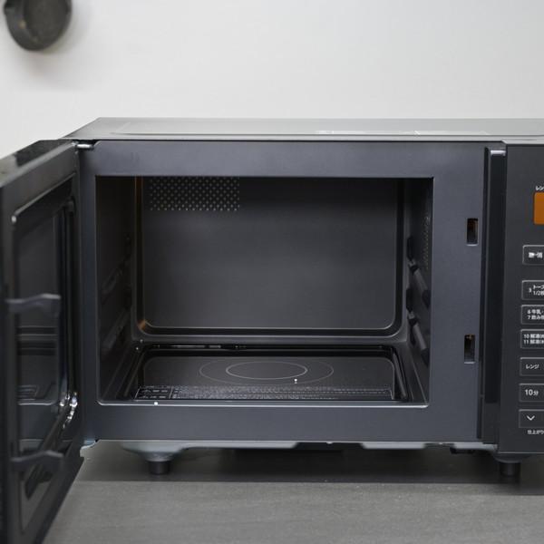 ヤマゼン 16Lオーブンレンジ　フラット YAMAZEN  NERS-F016V(B) ［16L］ 【864】 | 山善 | 03