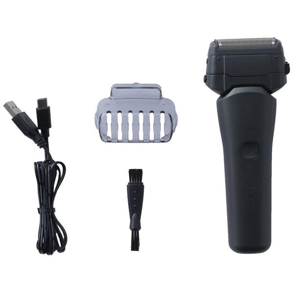 ヤマゼン USB充電式シェーバー LASIKU（ラシク） グリーン ESY-K03-G ［3枚刃 /AC100V-240V］ | 山善 | 05