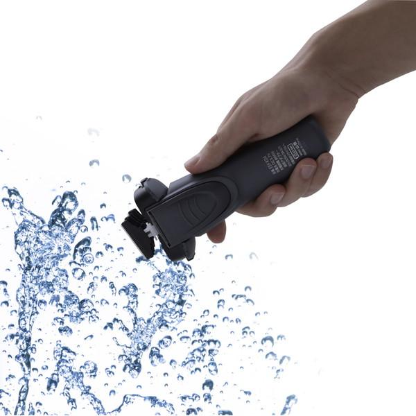 ヤマゼン USB充電式シェーバー LASIKU（ラシク） ブラウン ESY-K04-T ［4枚刃 /AC100V-240V］ | 山善 | 03