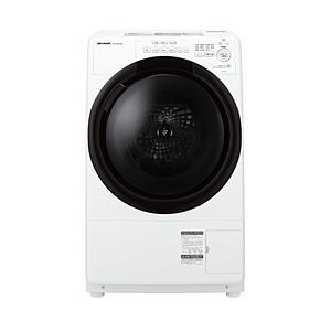 SHARP(シャープ) ドラム式洗濯乾燥機  ホワイト ES-7S2-WR ［洗濯7.0kg /乾燥3.5kg /右開き /ヒーター乾燥(水冷・除湿タイプ)］ 【お届け日時指定不可】 | SHARP