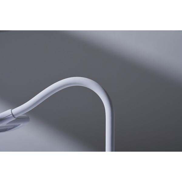 目覚まし時計付きLEDデスクライト DL-R478WH 見やすいアナログ時計表示 調色機能（昼光色〜昼白色〜電球色3段階） 調光機能（無段階切替） 明るさ400lm  ホワ… | DOSHISHA | 19