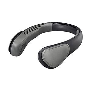 ドウシシャ 大風量ネックファン  ブラック ZSF-050B-BK 【864】 | DOSHISHA