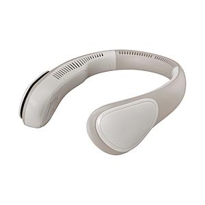 ドウシシャ 大風量ネックファン  グレージュ ZSF-050B-GG 【864】 [振込不可] | DOSHISHA