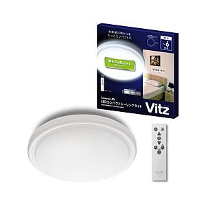 ドウシシャ LEDコンパクトシーリングライト Luminous LED（ルミナスLED）  V25R-A06DX ［6畳 /昼白色 /リモコン付属 /電気工事不要］ | DOSHISHA