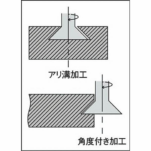 フクダ精工 SAC45X40 FKD 柄付アングルカッター45°×40 |  | 01