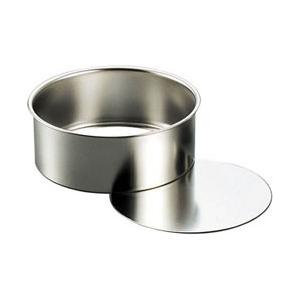 赤川器物製作所 18-8総絞りレアケーキ底取 21cm ＜WLA01021＞ [振込不可] | 赤川器物製作所