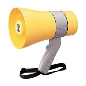 ユニペックス 防滴形メガホン　6W　ホイッスル付　TR215WA