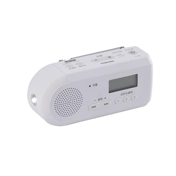 TOSHIBA(東芝) 手回し充電ラジオ　防災ラジオ  ホワイト TY-JKR6-W ［ワイドFM対応 /防水ラジオ /AM/FM］ | TOSHIBA | 10