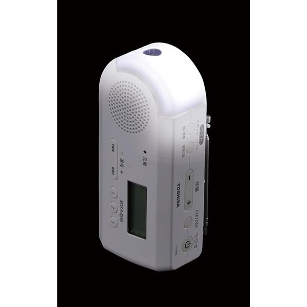 TOSHIBA(東芝) 手回し充電ラジオ　防災ラジオ  ホワイト TY-JKR6-W ［ワイドFM対応 /防水ラジオ /AM/FM］ | TOSHIBA | 13