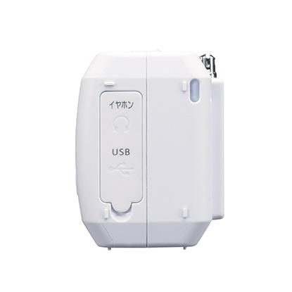 TOSHIBA(東芝) 手回し充電ラジオ　防災ラジオ  ホワイト TY-JKR6-W ［ワイドFM対応 /防水ラジオ /AM/FM］ | TOSHIBA | 08