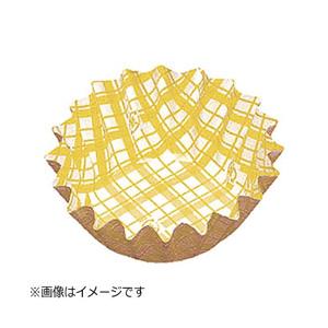 アヅミ産業 紙カップ ココケース 丸型（500枚入） 5号深型 黄 ＜XAZ3703＞ | 