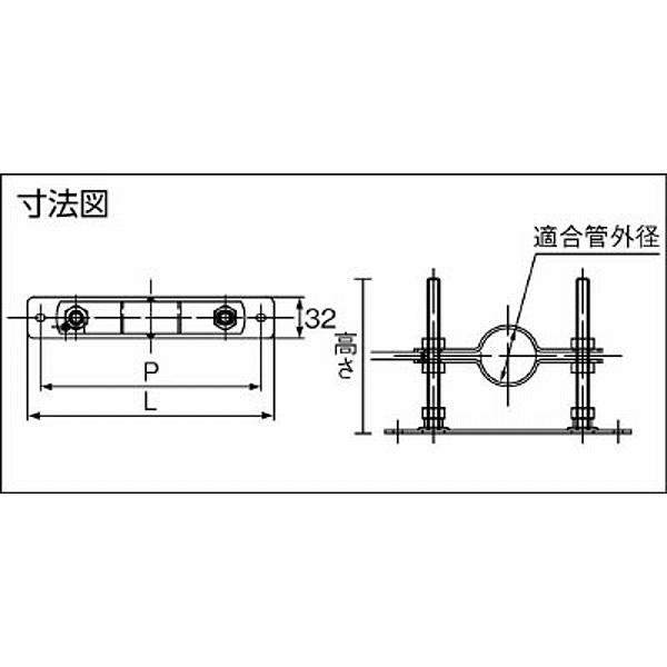 アカギ A13576-0022 アカギ セットフロアーナット付プレート 50AX120H | アカギ | 01