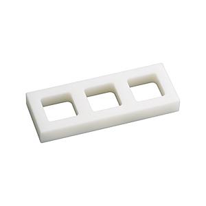 住ベテクノプラスチック 住友 PE角おにぎり型 3穴 中 OS3SB ＜BON4002＞ | 