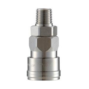 長堀工業 クイックカップリング AL20型 ステンレス製 メネジ取付用 CAL22SM3 | 