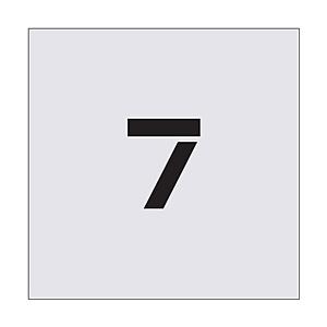 アイマーク ステンシル 7 文字サイズ50×40mm AST31 | アイマーク