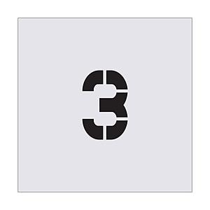 アイマーク ステンシル 3 文字サイズ100×65mm AST45 | アイマーク